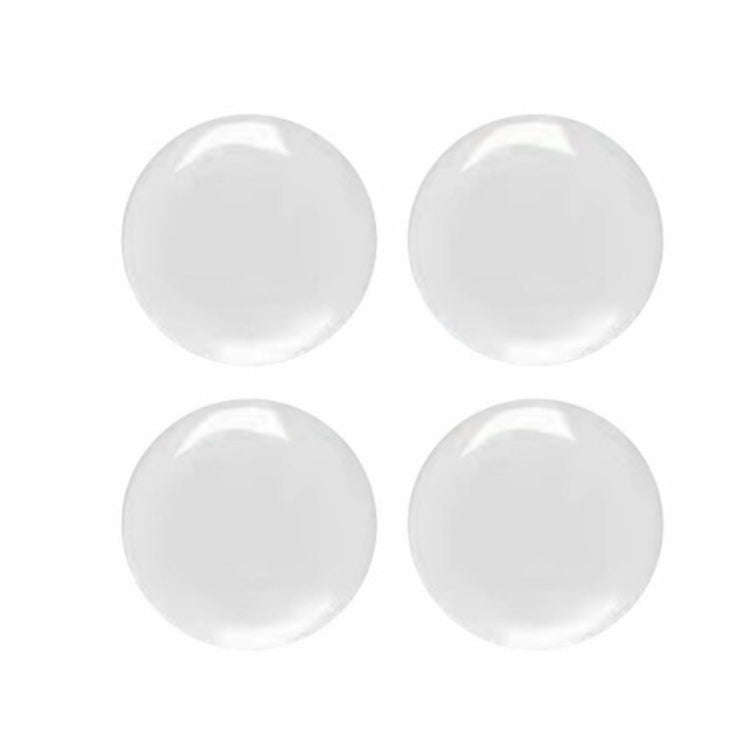 10pcs Car Modification Protection Keyhole Anti-Blocking Sticker(White)