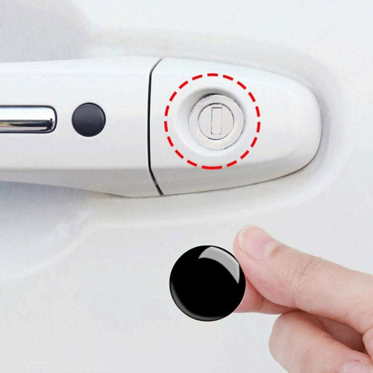 10pcs Car Modification Protection Keyhole Anti-Blocking Sticker(Luminous)