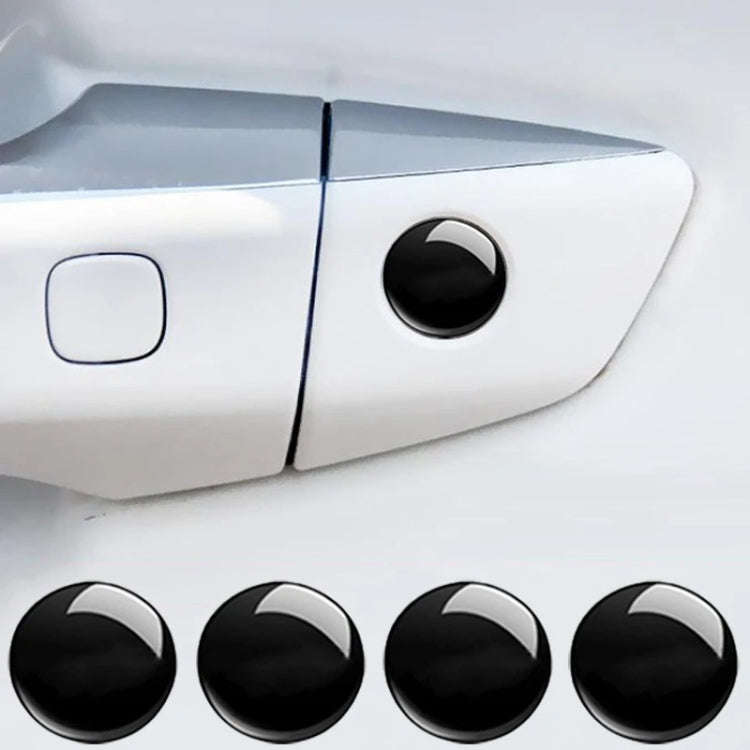 10pcs Car Modification Protection Keyhole Anti-Blocking Sticker(Luminous)
