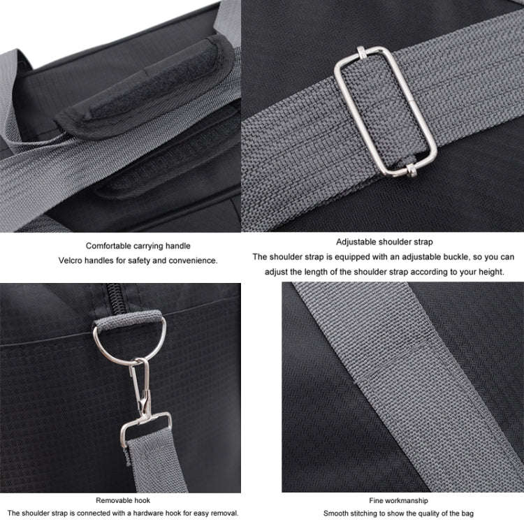 Large Capacity Luggage Bag Business Boarding Travel Bag Lightweight Crossbody Handbag, Size: Larg...