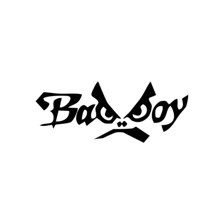 10pcs Bad Man Car Modification Sticker(Black)