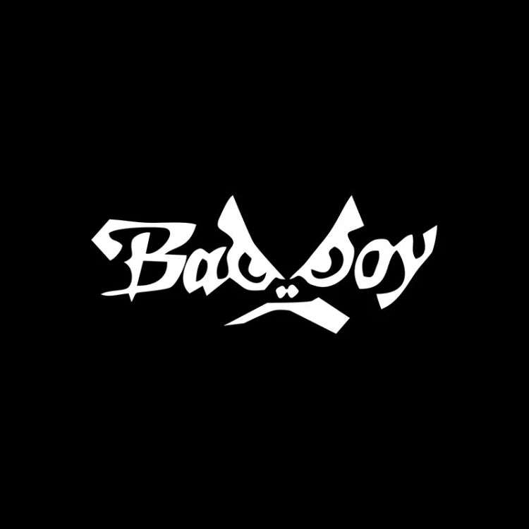 10pcs Bad Man Car Modification Sticker(White)