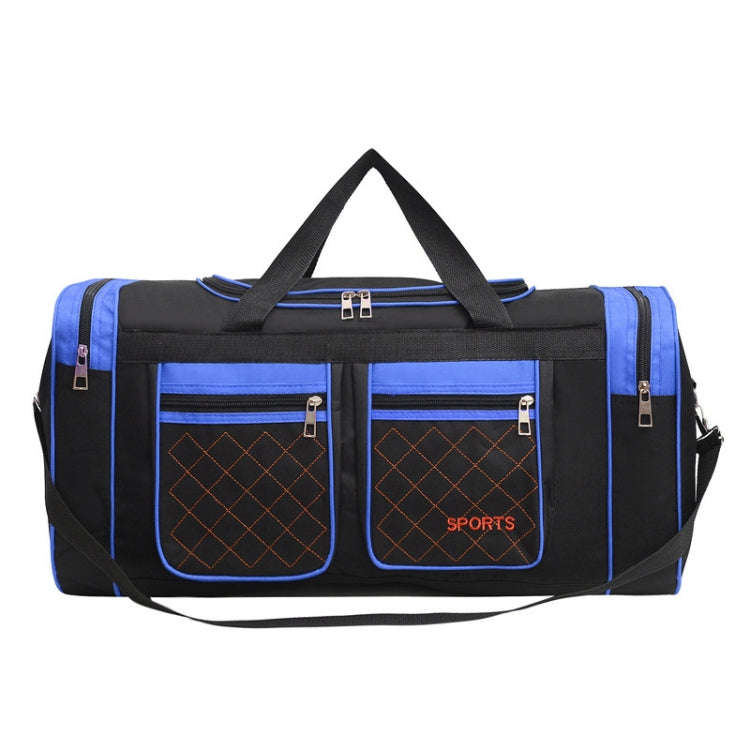Simple Portable Shoulder Large Capacity Travel Bag Handheld Luggage Bag, Color: Large Blue