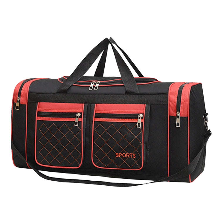 Simple Portable Shoulder Large Capacity Travel Bag Handheld Luggage Bag, Color: Large Black