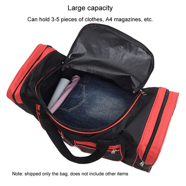 Simple Portable Shoulder Large Capacity Travel Bag Handheld Luggage Bag, Color: Large Black