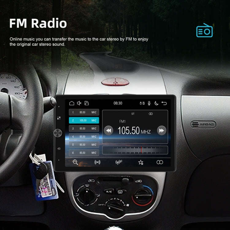10.4 Inch MP5 Single Butt Vertical Screen Manual Rotation Android Navigation With Wireless Carpla...