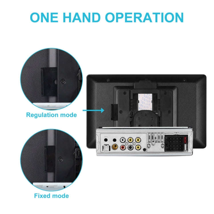 10.4 Inch MP5 Single Butt Vertical Screen Manual Rotation Android Navigation With Wireless Carpla...