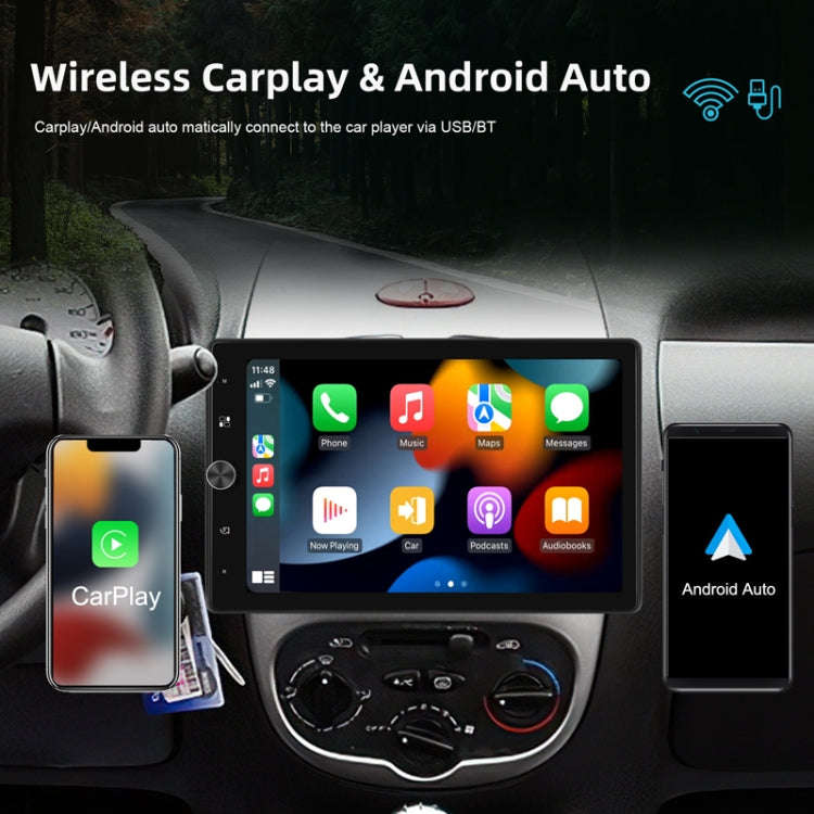 10.4 Inch MP5 Single Butt Vertical Screen Manual Rotation Android Navigation With Wireless Carpla...