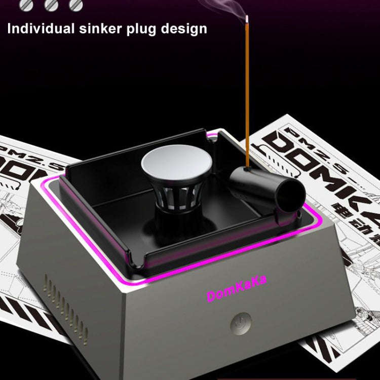 Domkaka TS-20 With Light Model Electronic Ashtray Air Purifier(Black)