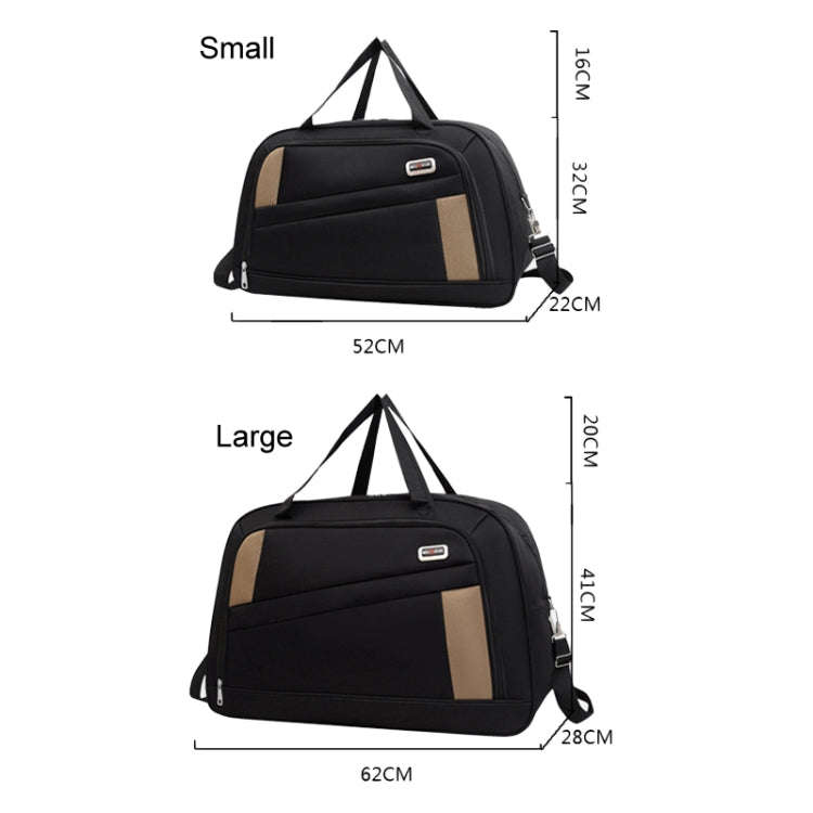Large Capacity Waterproof Travel Bag Wear-resistant Luggage Bag Clothes Storage Pack, Size: Large...