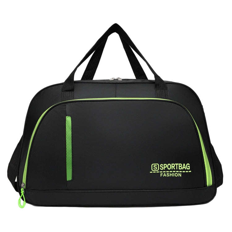 Large Capacity Luggage Pack Handheld Travel Bag Short Trip Shoulder Sports Fitness Bag(Green)