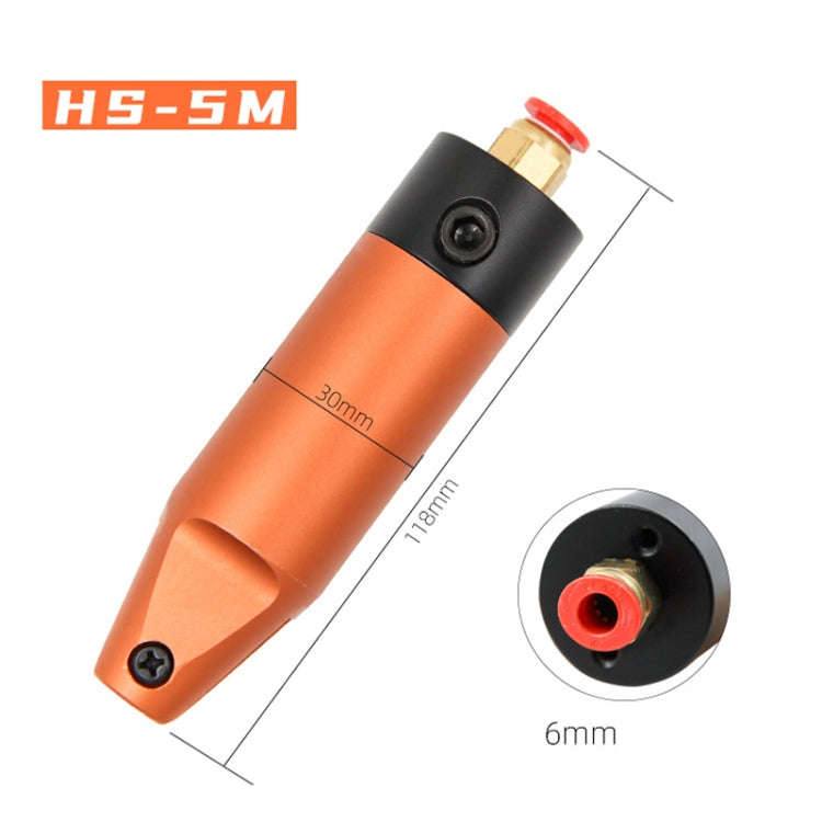 HSD HS-5M Pneumatic Scissors Body Cutting Metal Plastic Model Scissor Tool