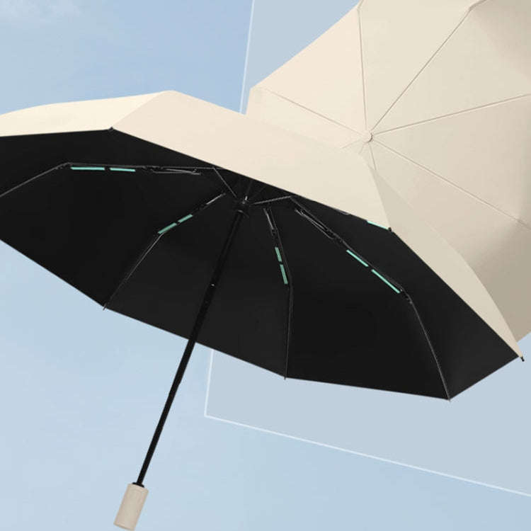 16 Bones Rain Shine Dual Use Automatic Umbrella Wind-resistant Reinforced Sunshade Umbrella(Blue)