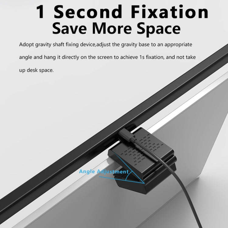 TB-301S 50cm Asymmetric No Video Flash Desk Lamp Timing Dimming Work Monitor Computer Screen Hang...