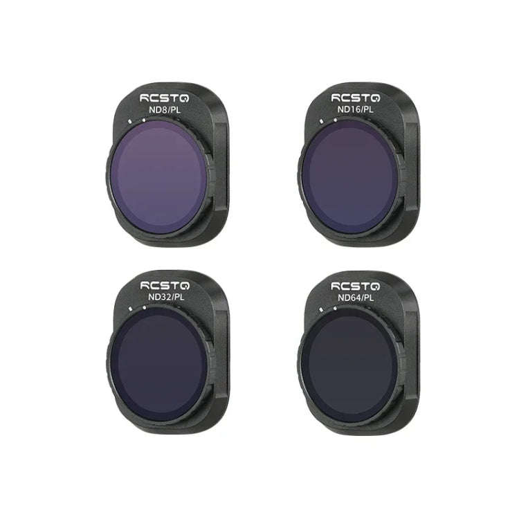 For DJI Mini 4 Pro RCSTQ Filter HD Protective Mirror Drone Accessories, Style: ND-PL8+ND-PL16+ND-...