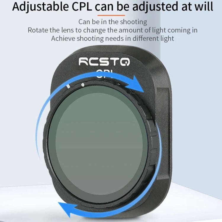 For DJI Mini 4 Pro RCSTQ Filter HD Protective Mirror Drone Accessories, Style: CPL
