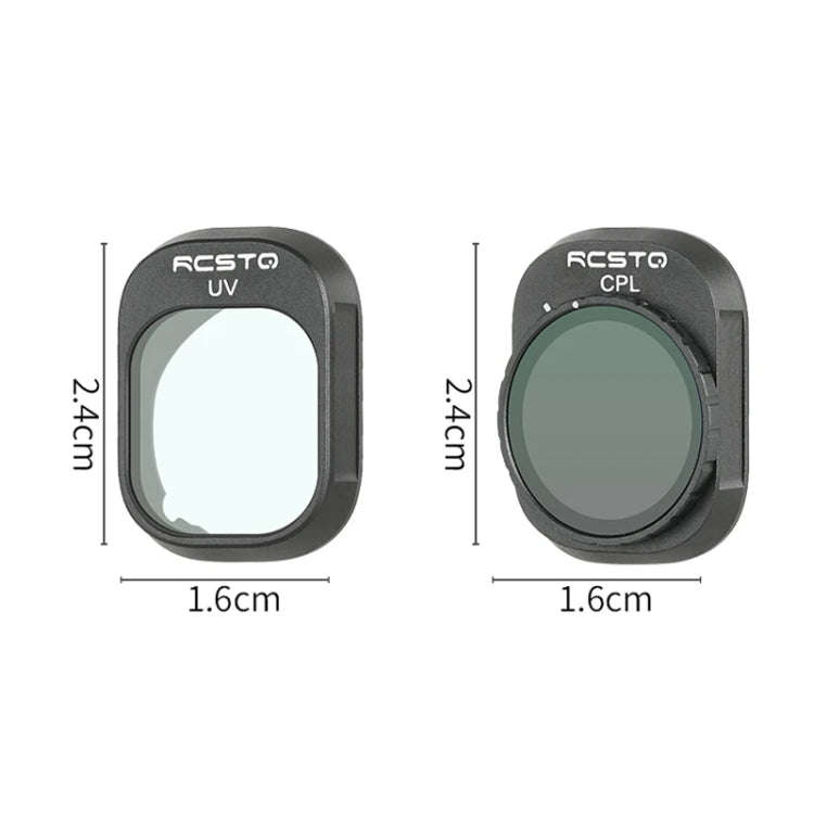For DJI Mini 4 Pro RCSTQ Filter HD Protective Mirror Drone Accessories, Style: ND-PL64