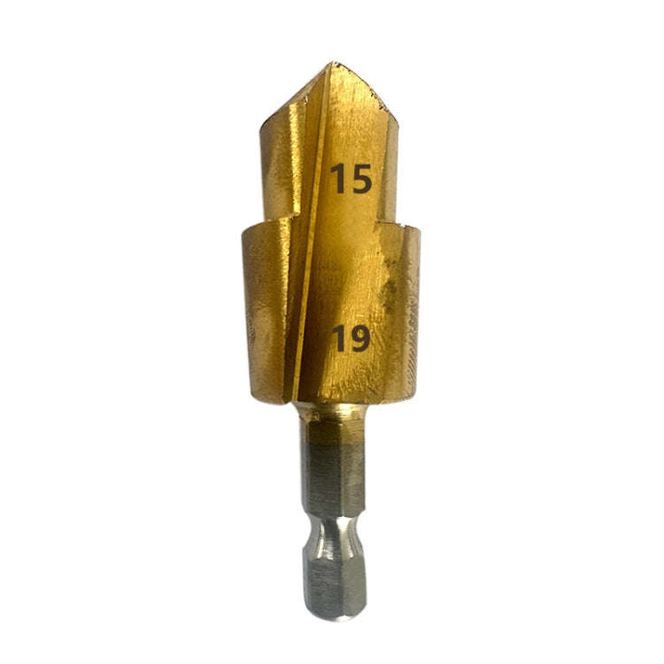 Hexagonal Shank PPR Step Drill Bits Leak Repairing And Connecting Tools, Model: #20