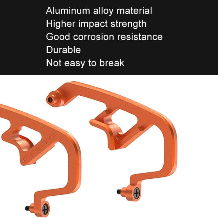 For DJI Avata 2 RCSTQ Aluminum Alloy Flying Machine Lens Collision Protection Bar(Orange)