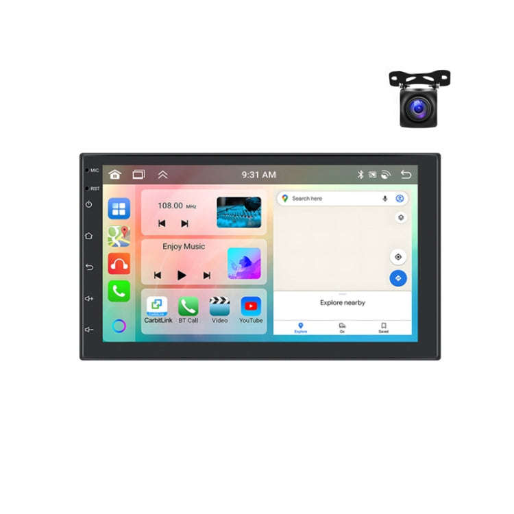7inch Android 13.0 Dual Butt Universal Wireless Carplay Car Navigation Center Control All-In-One ...