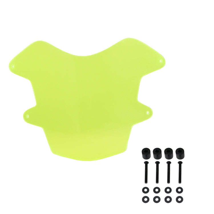 For Yamaha Tenere 700 Headlight Acrylic Protective Cover(Fluorescent Green)
