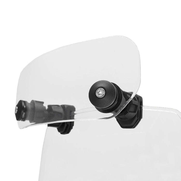 Motorcycle Modification Heightened Adjustable Windshield(Transparent)