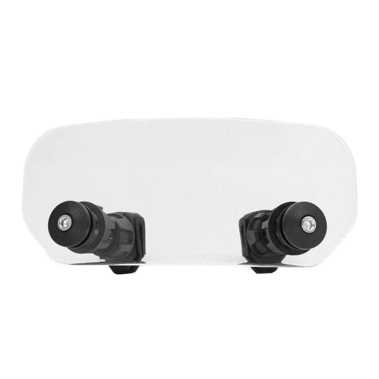 Motorcycle Modification Heightened Adjustable Windshield(Transparent)