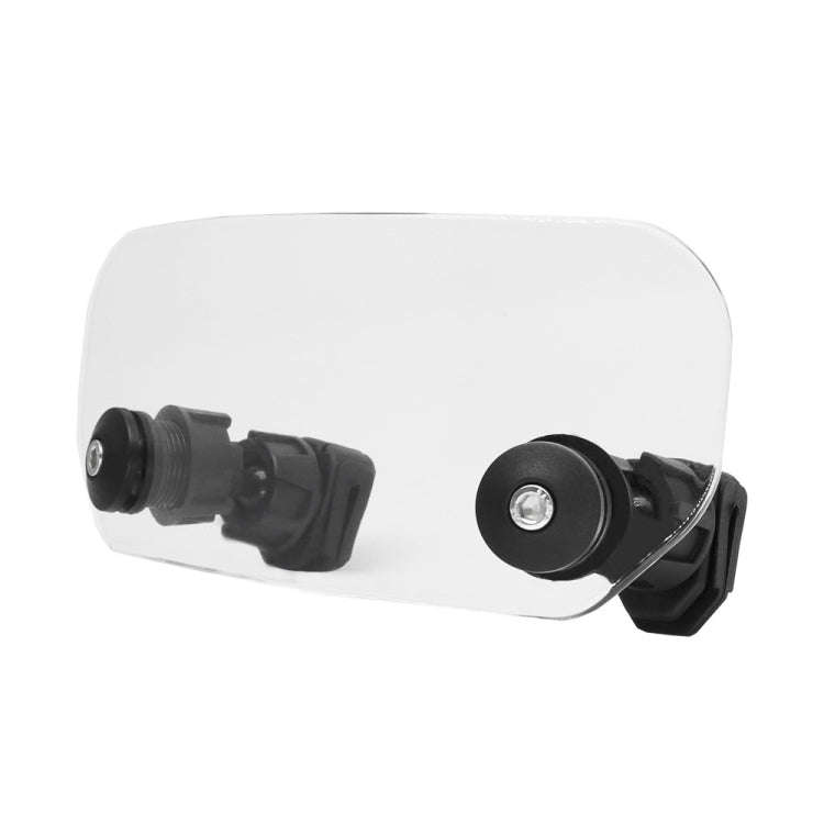 Motorcycle Modification Heightened Adjustable Windshield(Transparent)