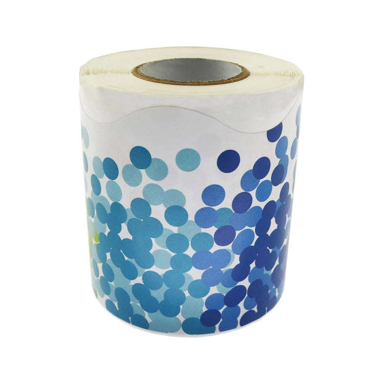 7cm x 11m Colorful Polka Dot Border Stickers Bulletin Board Borders