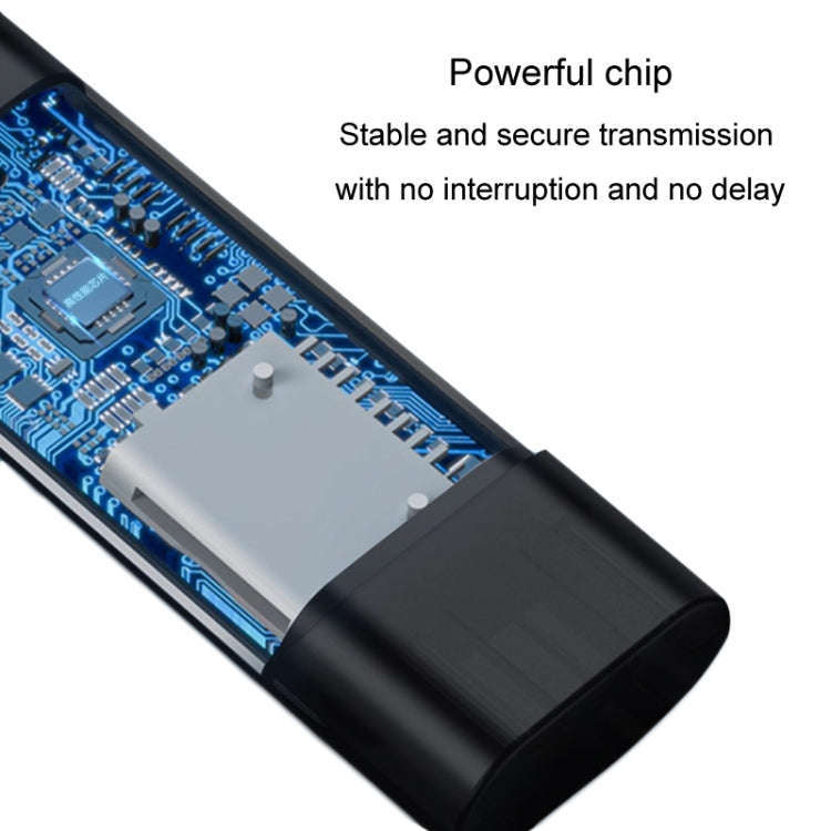 JINGHUA Type-C / USB2.0 TF+SD 2 In 1 Card Reader Multi-function Reader(Black)