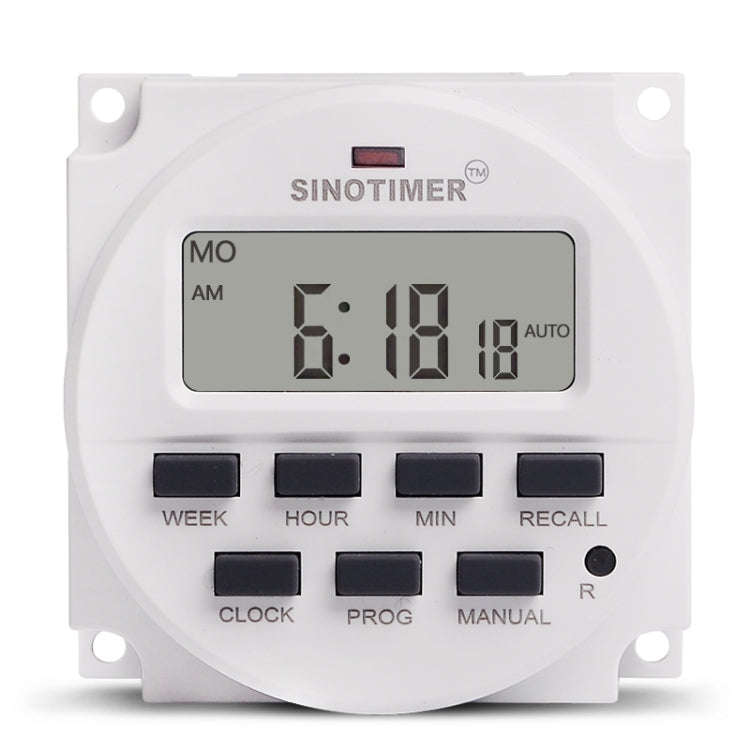 SINOTIMER TM618N-6V 7 Days Weekly Programmable Digital Electronic Timer Switch