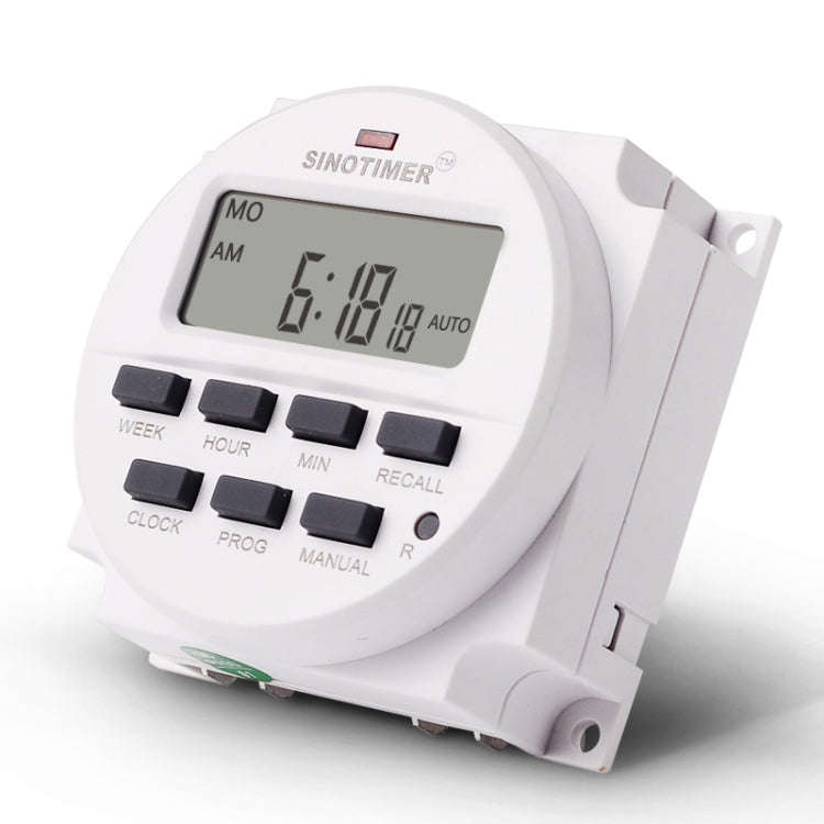 SINOTIMER TM618N-6V 7 Days Weekly Programmable Digital Electronic Timer Switch