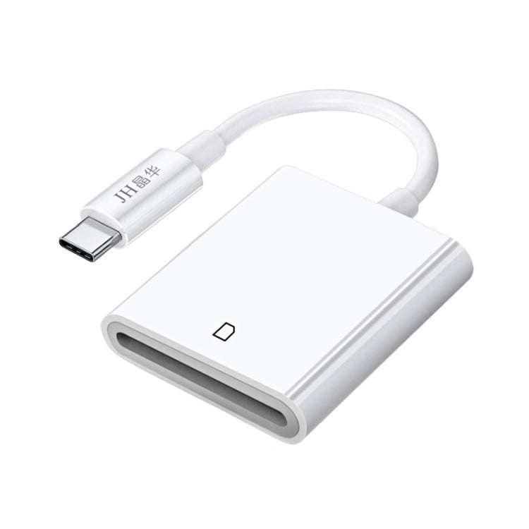 JINGHUA Mobile Phone Card Reader Converter Memory Card Reader, Model: Type-C With Cable SD
