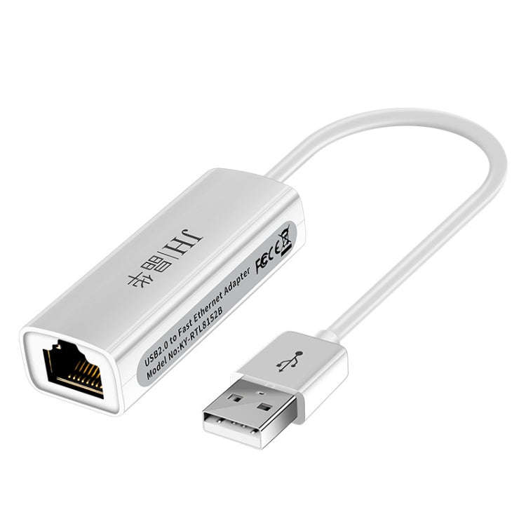 JINGHUA Z310 USB2.0 To RJ45 100Mbps Network Card Network Interface Box Laptop Network Card Free D...