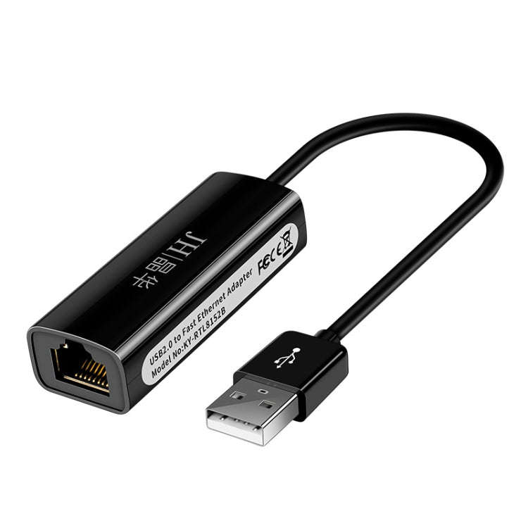 JINGHUA Z310 USB2.0 To RJ45 100Mbps Network Card Network Interface Box Laptop Network Card Free D...