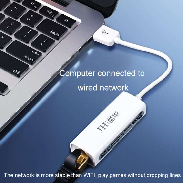 JINGHUA Z310 USB2.0 To RJ45 100Mbps Network Card Network Interface Box Laptop Network Card Free D...
