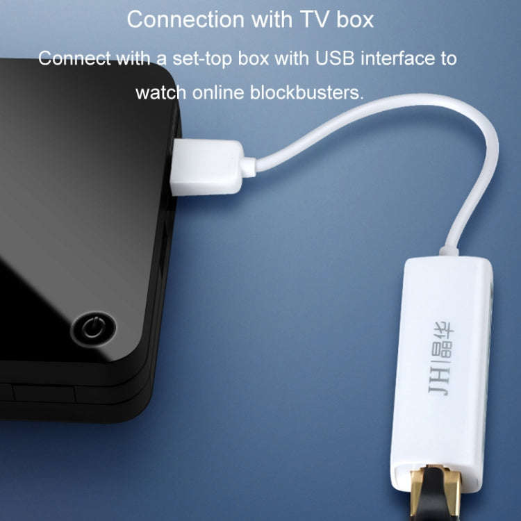 JINGHUA Z310 USB2.0 To RJ45 100Mbps Network Card Network Interface Box Laptop Network Card Free D...