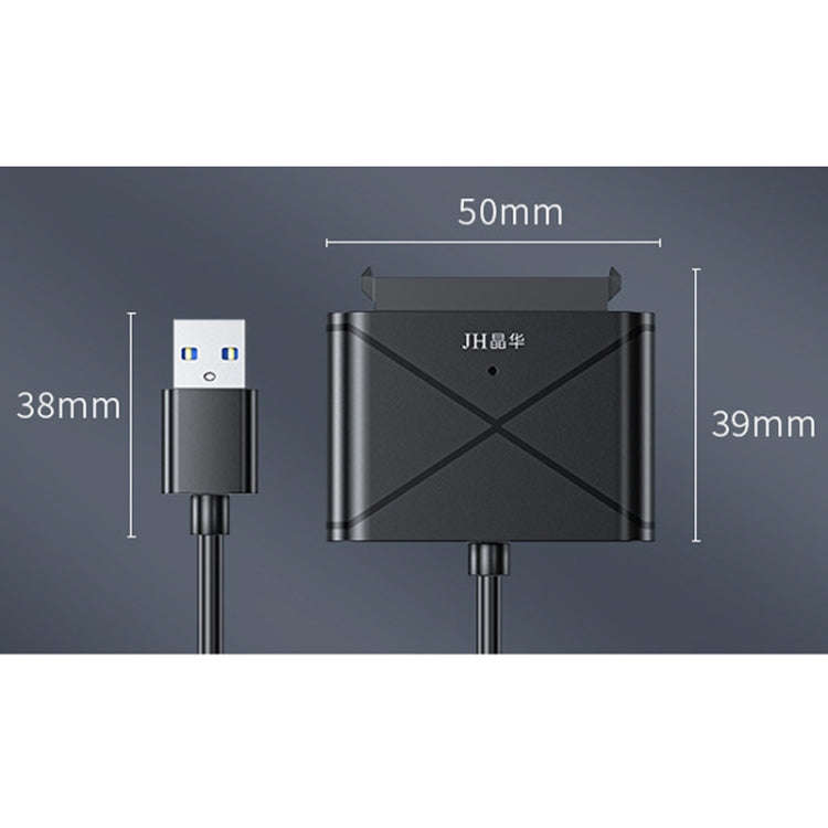 JINGHUA USB3.0 To SATA HDD Adapter Cable For 2.5/3.5 Inch External HDD SSD Hard Drive(30cm)