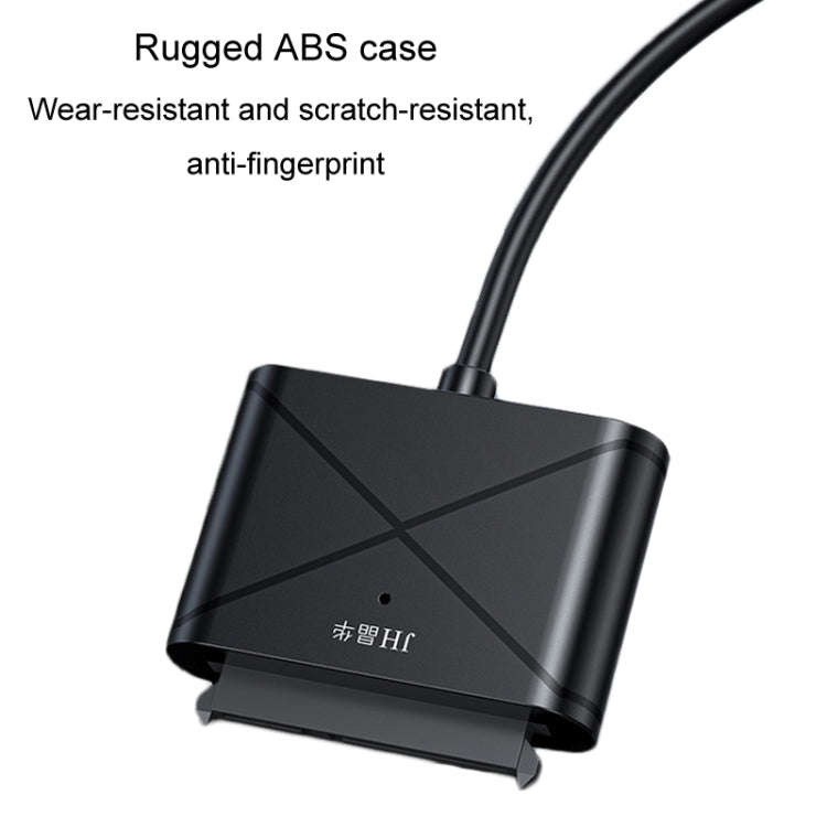 JINGHUA USB3.0 To SATA HDD Adapter Cable For 2.5/3.5 Inch External HDD SSD Hard Drive(30cm)