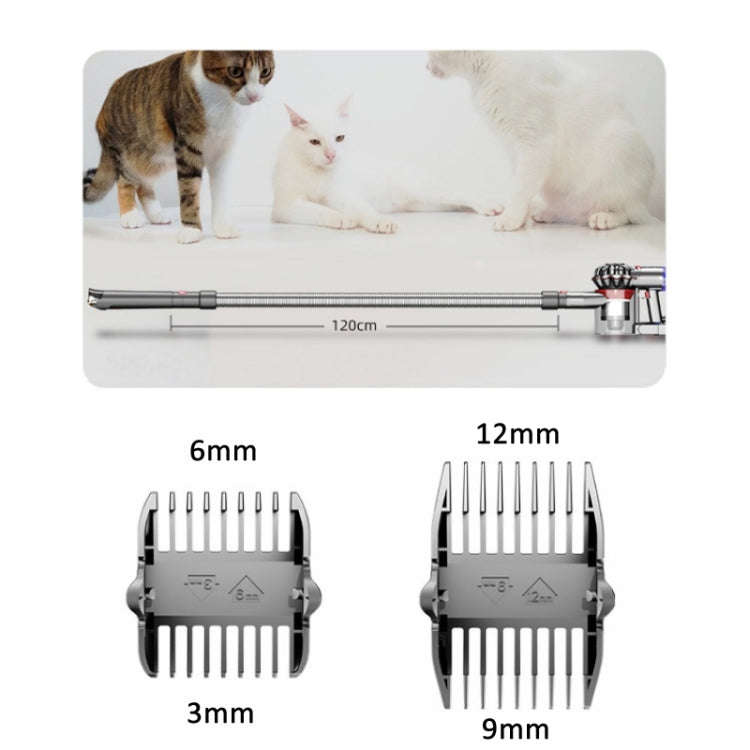 For Dyson Vacuum  V7 V8 V10 V11 V15 Pet 3 in 1 Hair Trimmer Kit Without Hose