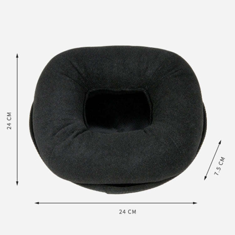 Multifunctional Household Helmet Support Pads Ventilator Motorcycle Helmet Placement Base(Black)
