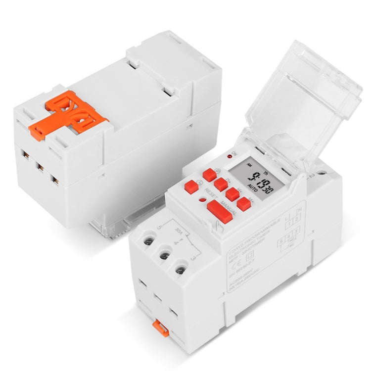 SINOTIMER TM919BK 85-265V AC 30A Programmable Digital Timer Switch Automatic Cycle Timing Controller