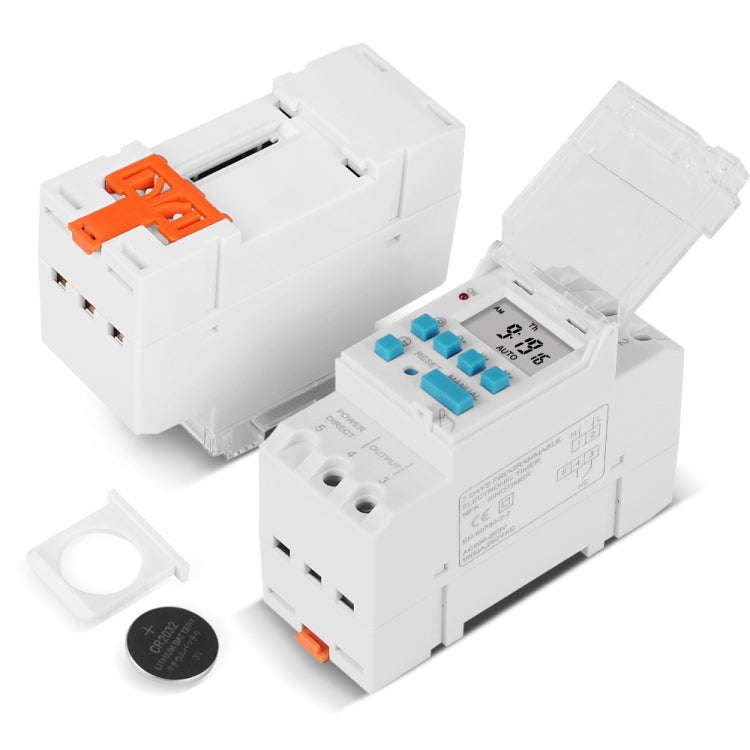 SINOTIMER TM919H-4 12V 16A DIN Rail 4 Pins Voltage Output Digital Switch Timer Automatic Cycle Ti...
