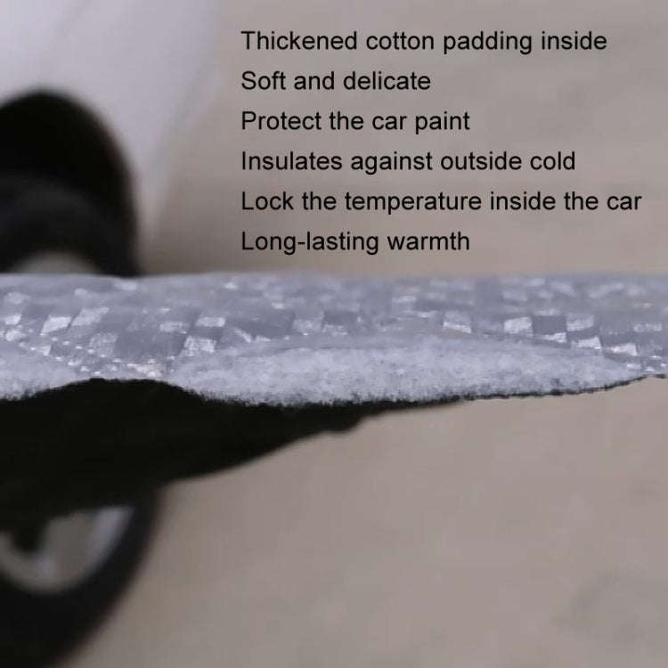 Car Front Windshield Cover Sun Shade Snow Shield Sunscreen Heat Insulation Frostproof Car Coat Ha...