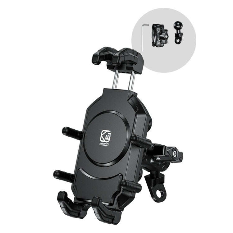 Kewig Motorcycle Octopus Holder Anti-Theft Motorcycle Cell Phone Mounts, Model: M26-C2