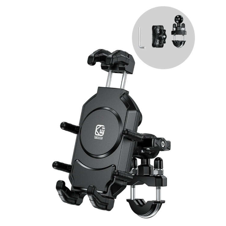 Kewig Motorcycle Octopus Holder Anti-Theft Motorcycle Cell Phone Mounts, Model: M26-C5