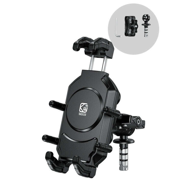 Kewig Motorcycle Octopus Holder Anti-Theft Motorcycle Cell Phone Mounts, Model: M26-C6