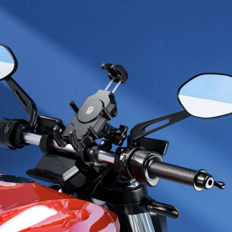 Kewig Motorcycle Octopus Holder Anti-Theft Motorcycle Cell Phone Mounts, Model: M26-C5