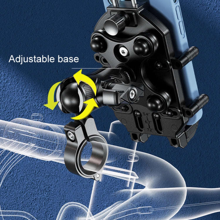 Kewig Motorcycle Octopus Holder Anti-Theft Motorcycle Cell Phone Mounts, Model: M26-C3