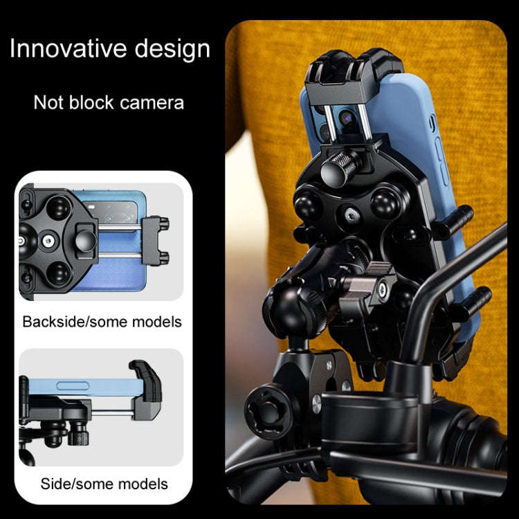 Kewig Motorcycle Octopus Holder Anti-Theft Motorcycle Cell Phone Mounts, Model: M26-C5
